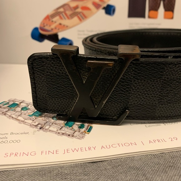 COPY - Louis Vuitton Damier LV Initial - Picture 8 of 11